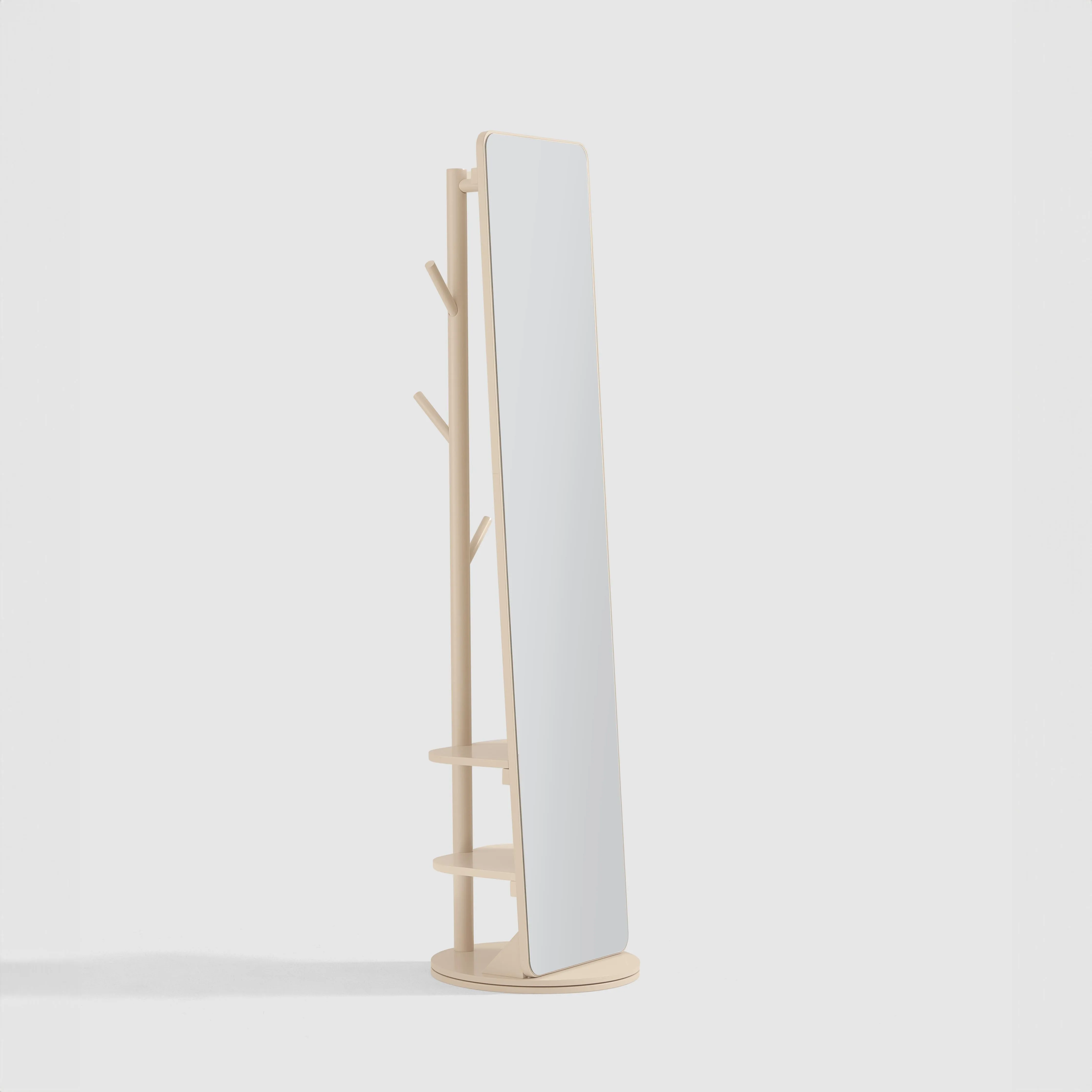 ALEXA Dual Layer Full-Length Spinnable Mirror