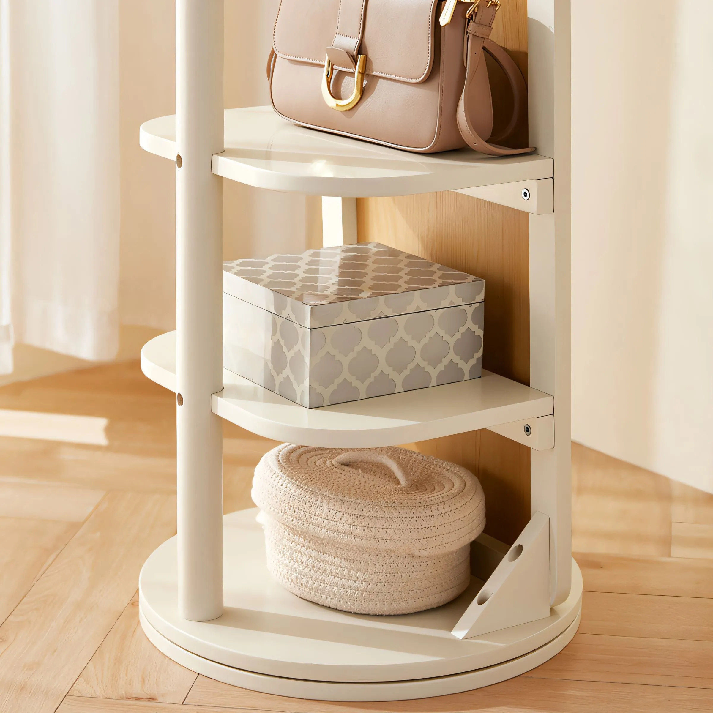 ALEXA Dual Layer Full-Length Spinnable Mirror