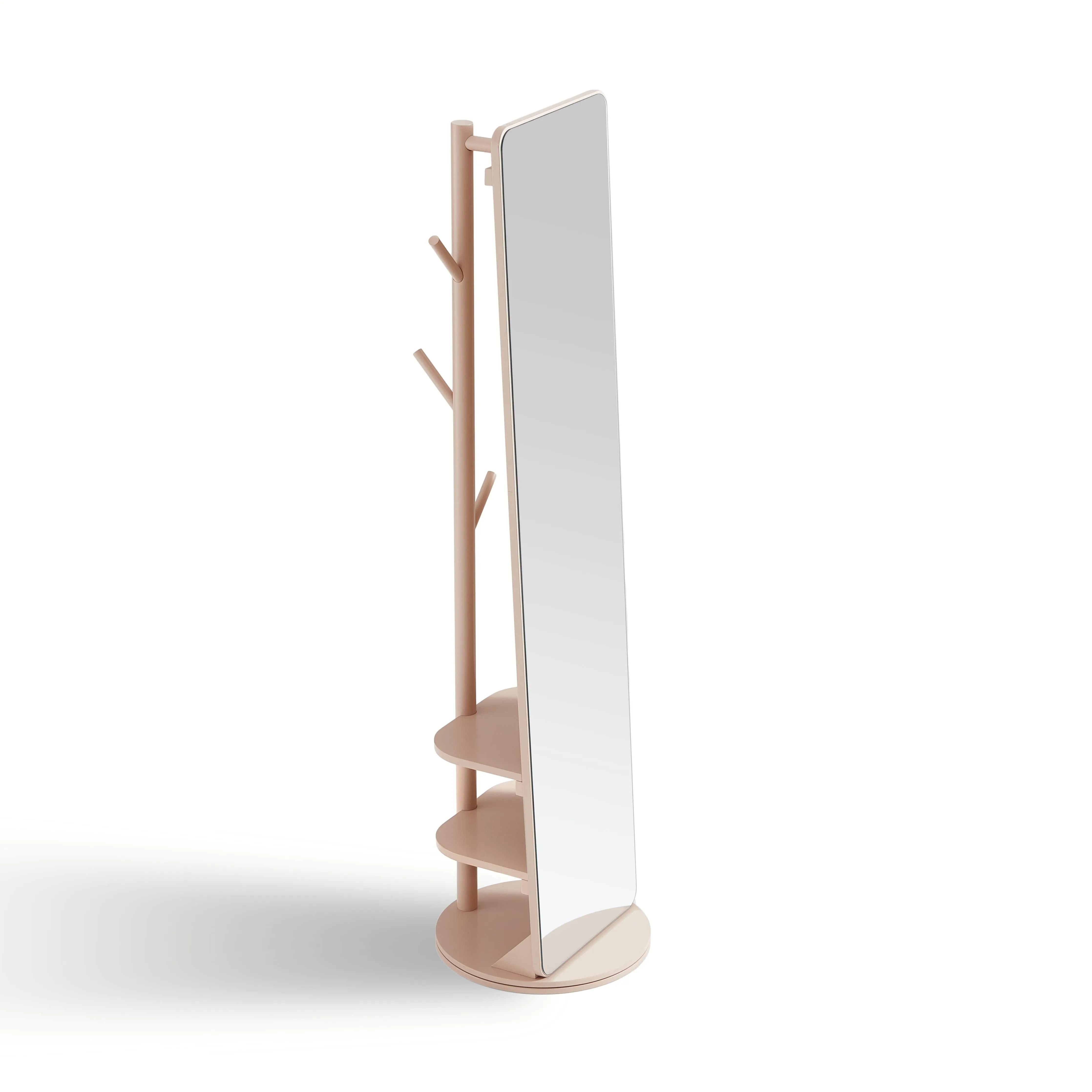 ALEXA Dual Layer Full-Length Spinnable Mirror