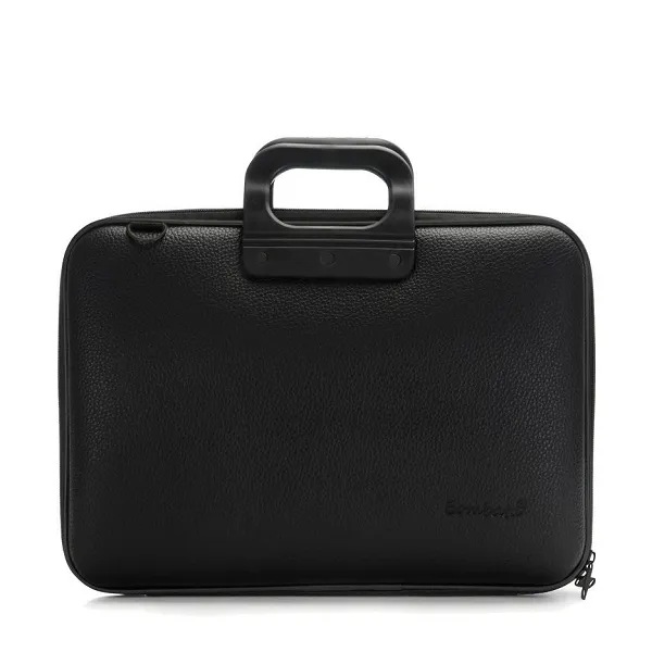 Bombata Classic Laptop Briefcase - All Black