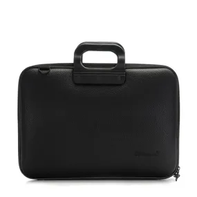 Bombata Classic Laptop Briefcase - All Black