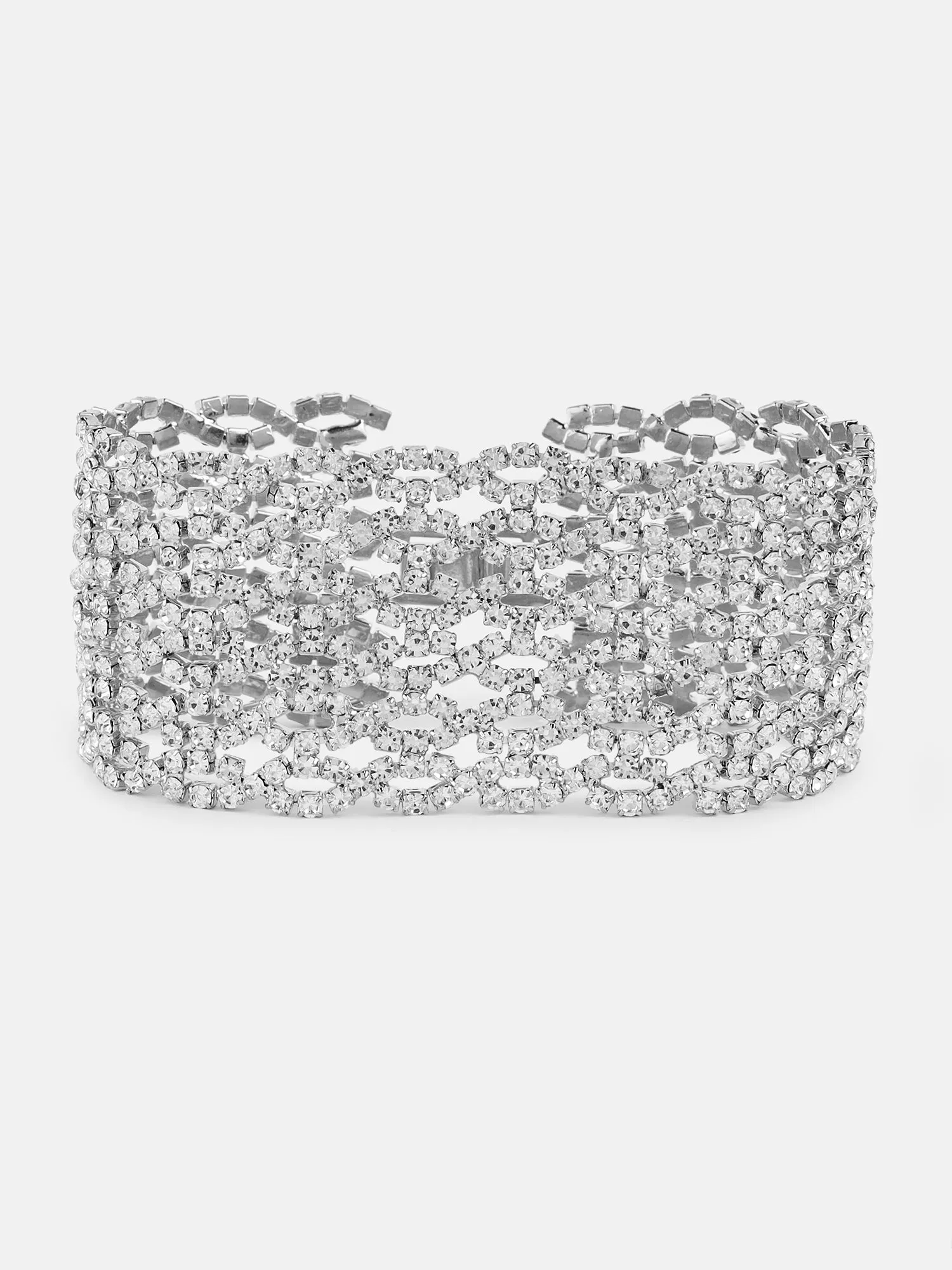 Diamond Cluster Bracelet