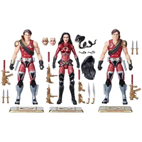 Hasbro G.I. Joe Classified Series #82 Crimson Strike Team Baroness, Tomax, & Xamot Action Figure