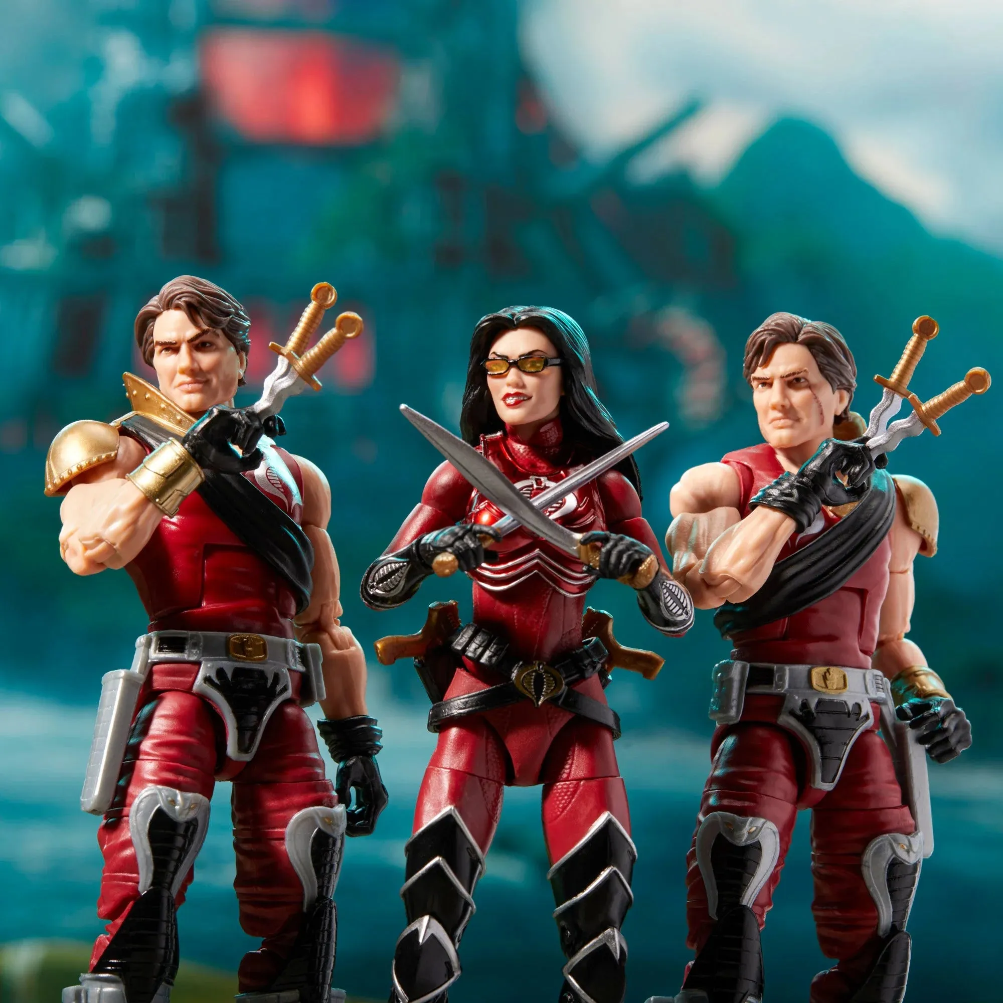 Hasbro G.I. Joe Classified Series #82 Crimson Strike Team Baroness, Tomax, & Xamot Action Figure
