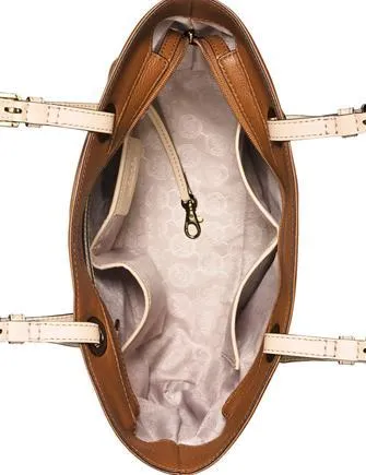 Michael Michael Kors Bedford Item Jet Set Zip Pocket Tote