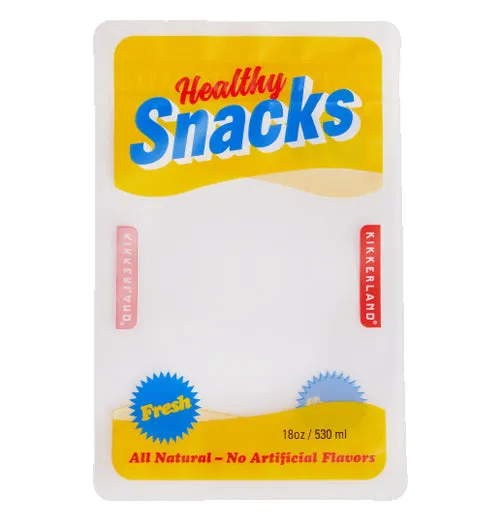 Set of 3 Reusable Snack Zipper Bags