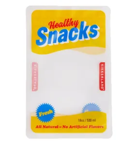 Set of 3 Reusable Snack Zipper Bags