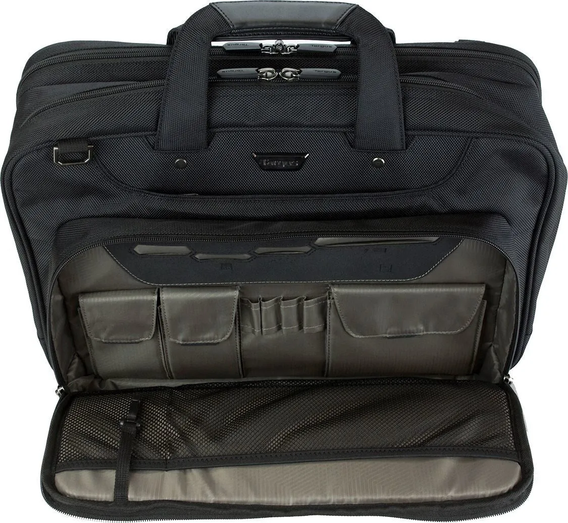 Targus Corporate Traveller notebook case 39.6 cm (15.6") Briefcase Black
