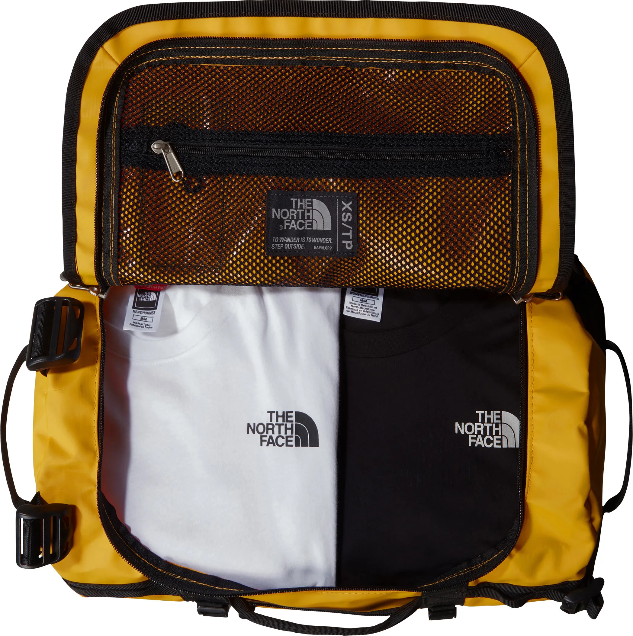 The North Face Base Camp Duffel - XS Summit Gold/TNF Black | Buy The North Face Base Camp Duffel - XS Summit Gold/TNF Black here | Outnorth